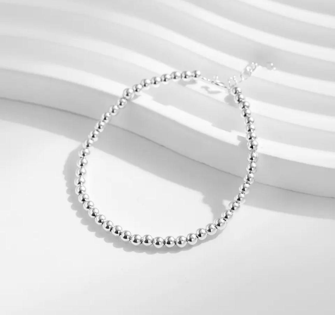 BRATARA CU BILE DIN ARGINT 925