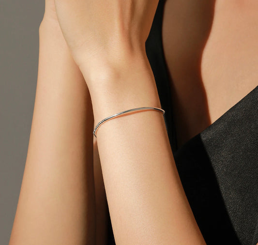 BRATARA CU BILE DIN ARGINT 925 SI INIMA