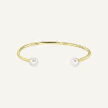 Load image into Gallery viewer, BRATARA DIN ARGINT 925 WHITE PEARLS