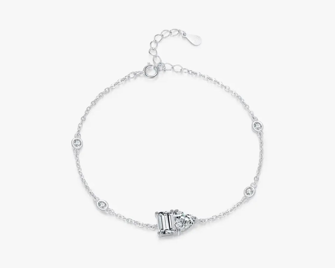 BRATARA DIN ARGINT 925 CU PIETRE DIN ZIRCONIU