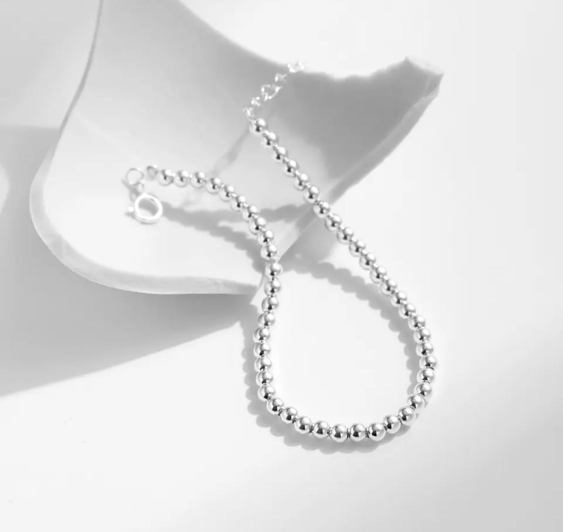 BRATARA CU BILE DIN ARGINT 925