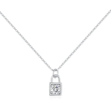 Load image into Gallery viewer, COLIER DIN ARGINT 925 CU DIAMANT MOISSANITE 0,5 CT
