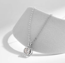 Load image into Gallery viewer, COLIER DIN ARGINT 925 CU DIAMANT MOISSANITE 1,00 CT
