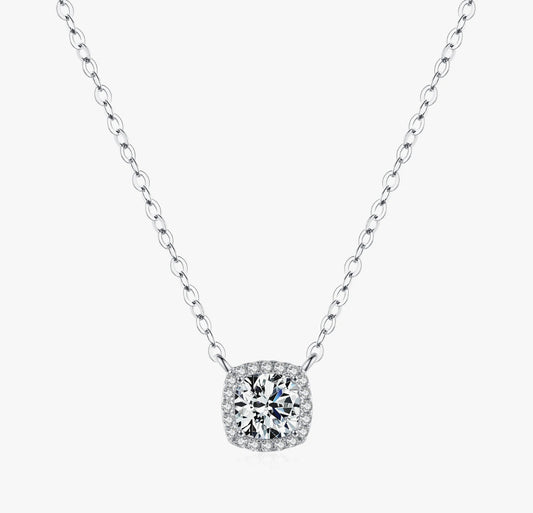 COLIER DIN ARGINT 925 CU MOISSANITE
