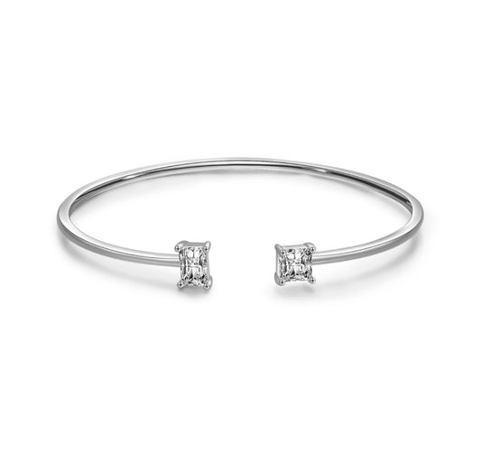 BRATARA BANDA OVALADIN ARGINT 925 CU PIETRE DIN ZIRCONIU