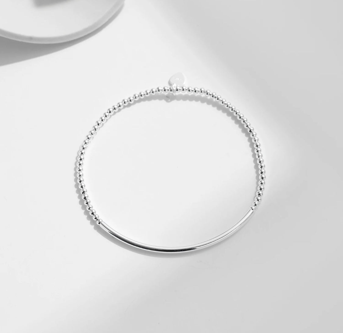 BRATARA CU BILE DIN ARGINT 925 SI INIMA