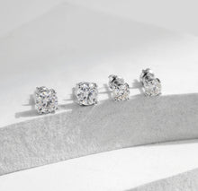 Load image into Gallery viewer, CERCEI DIN ARGINT 925 CU DIAMANTE MOISSANITE
