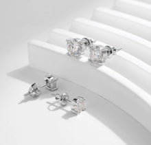 Load image into Gallery viewer, CERCEI DIN ARGINT 925 CU DIAMANTE MOISSANITE
