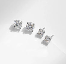 Load image into Gallery viewer, CERCEI DIN ARGINT 925 CU DIAMANTE MOISSANITE
