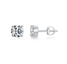 Load image into Gallery viewer, CERCEI DIN ARGINT 925 CU DIAMANTE MOISSANITE

