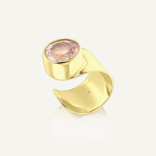 Load image into Gallery viewer, INEL DIN AUR 14K - PINK QUARTZ
