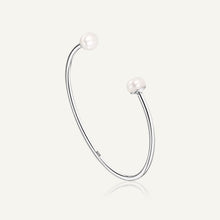 Load image into Gallery viewer, BRATARA DIN ARGINT 925 WHITE PEARLS
